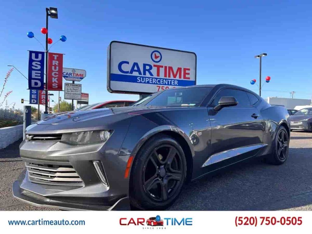 Used Chevy Camaro car with best value at Car Time Supercenter